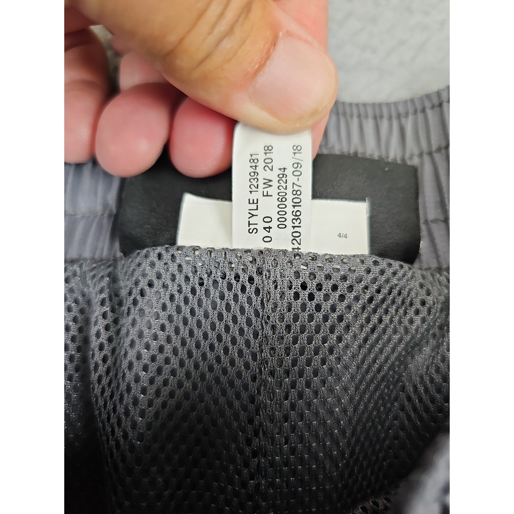 Under Armour Windbreaker Track Pants Men XL Gray Loose 32" Woven Vital Warmup - Picture 5 of 9